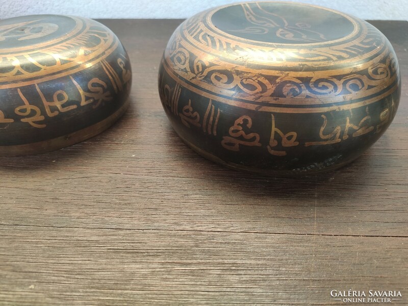 Tibetan sound bowl set made of seven metals!