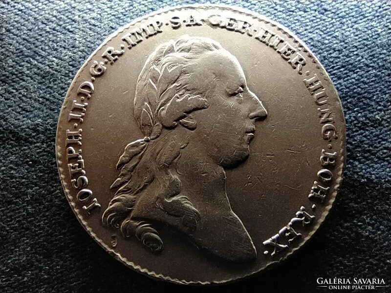 Osztrák Németalföld II. József (1780-1790) .873 ezüst 1 koronatallér 1788 (id66399)