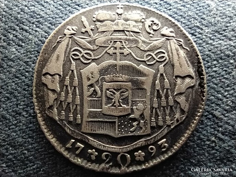 Ausztria Salzburgi Püspökség Hieronymus von Colloredo  ezüst 20 Krajcár 1793 (id64487)