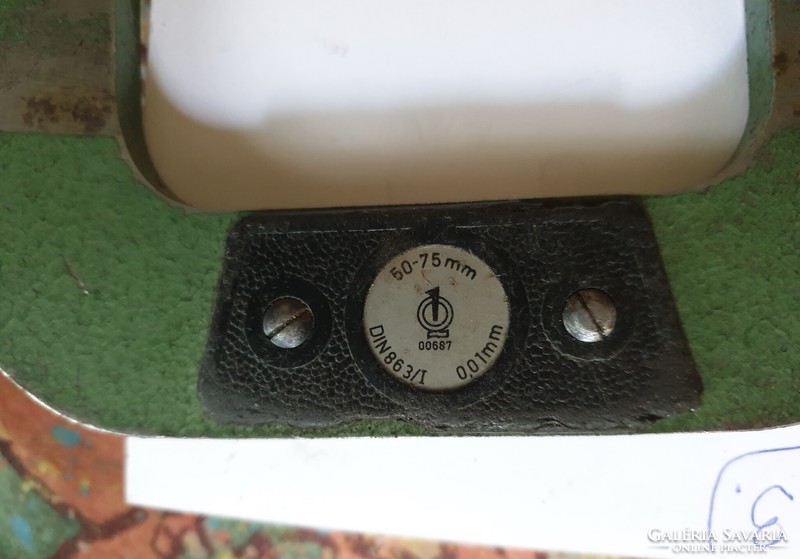 Suhl micrometer for sale in a 50-75 mm box