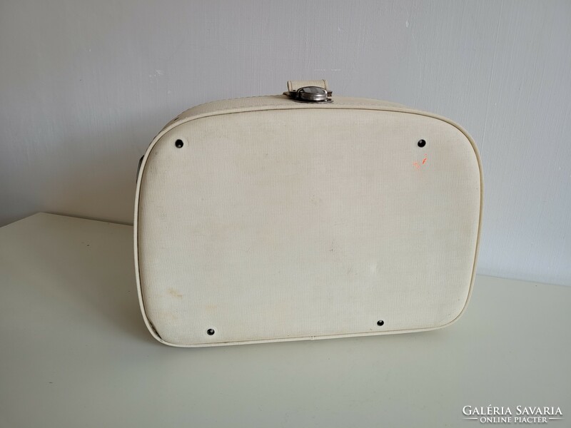 Retro record player mid century supraphon bag record player