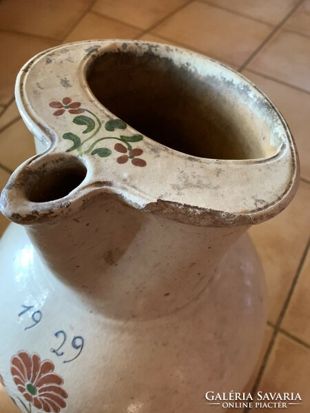 Large ceramic jug 1929 42 cm