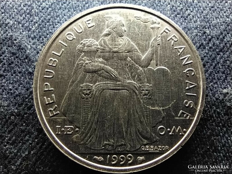 French Polynesia 5 francs 1999 (id78099)
