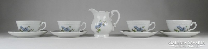 1N132 Zsolnay porcelain coffee set for 4 people