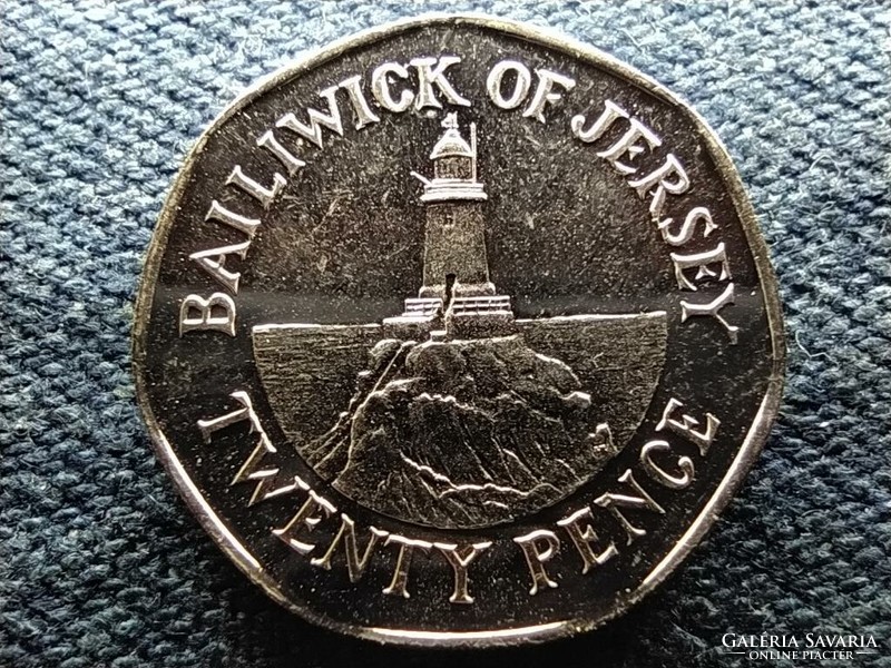 Jersey ii. Elizabeth lighthouse 20 pence 2006 (id66480)