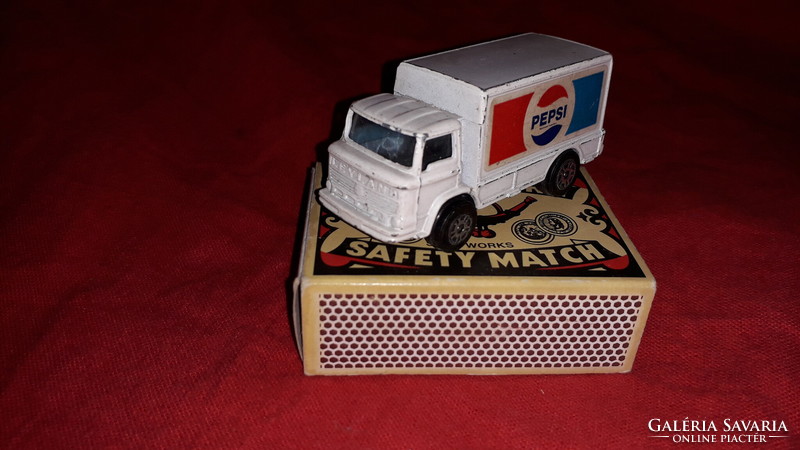 Old english corgi juniors pepsi cola delivery truck leiland terrie matchbox size as pictured
