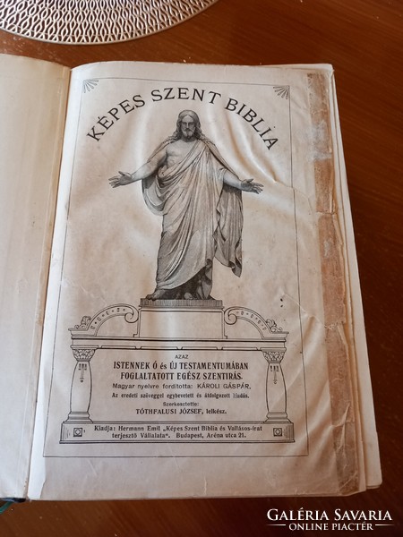 Képes szent biblia 1908.