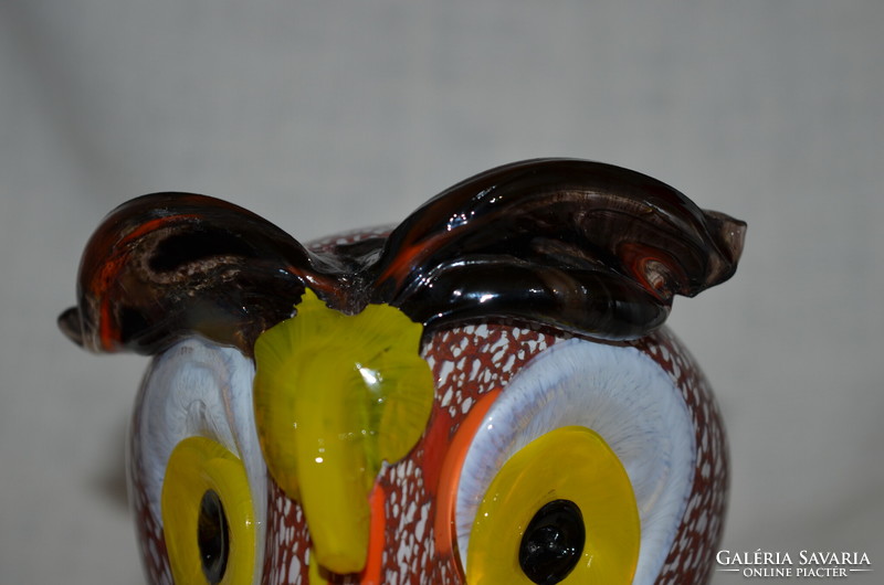 Large glass owl ( dbz 00104 )