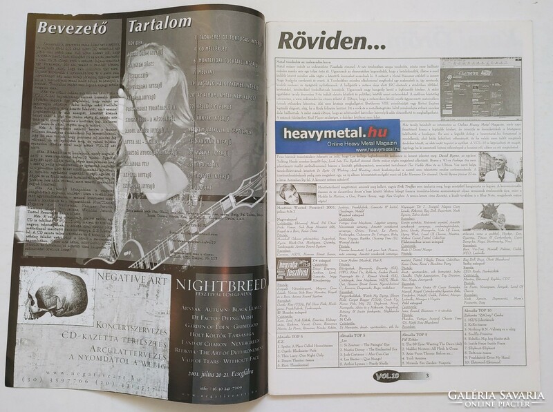 Vol.10 Magazine #12 2000 early joy hyperkarma bourgeois tortugas ectomorph vhk shadows melvins ants f