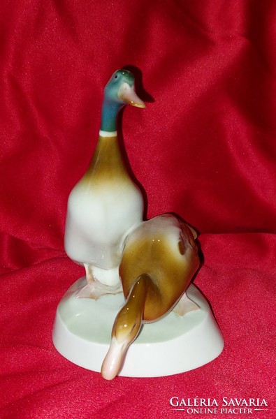 Sale! Pair of Zsolnay ducks - perfect collector's item