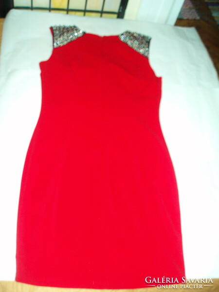 Vintage MISS ONE piros női alkalmi ruha