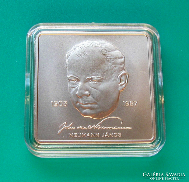 2023 – János Neumann was born 120 years ago – 3000 HUF commemorative coin, bu - in capsule