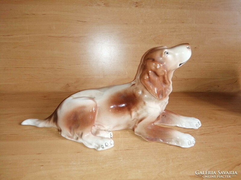 Gránit kerámia Ír szetter kutya - 34,5 cm hosszú (po-2)