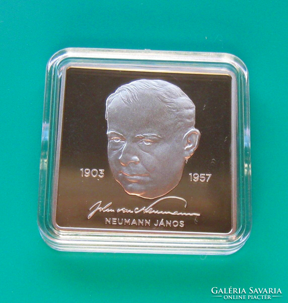 2023 – János Neumann was born 120 years ago – 3000 HUF commemorative coin pp - in capsule