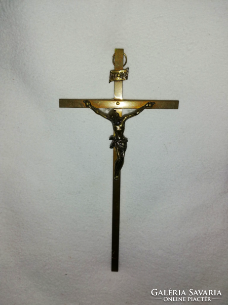 Old brass body, Catholic cross