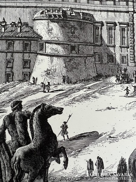 Cavalier Piranesi: Veduta della Piazza di Monte Cavallo