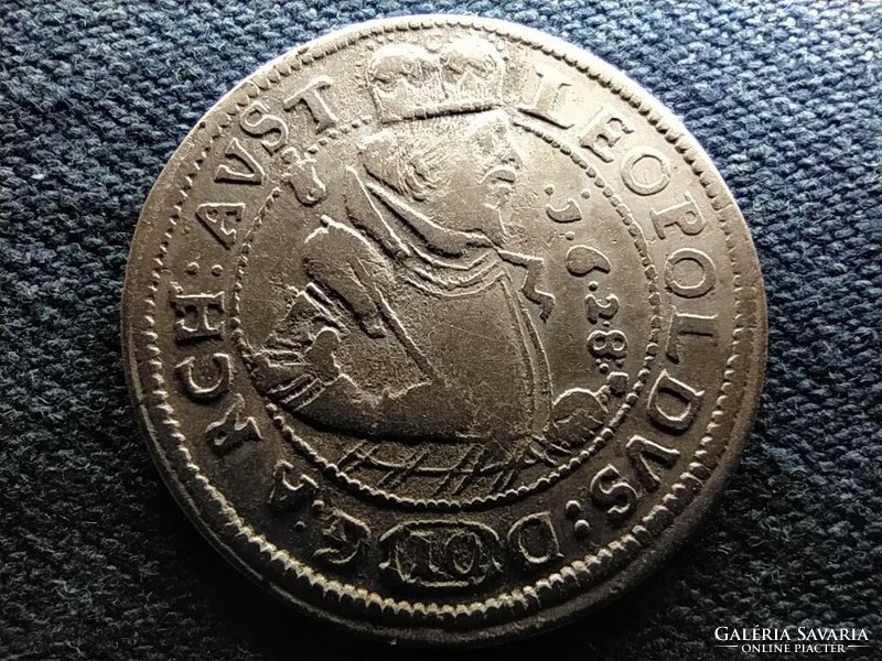 Ausztria Tirol V. Lipót (1626-1632) .500 ezüst 10 Krajcár 1628 (id65093)
