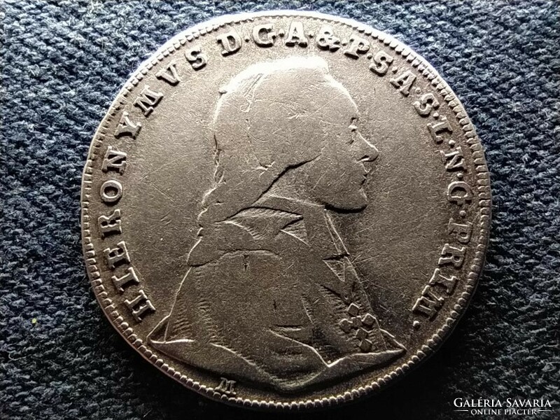 Ausztria Hieronymus von Colloredo (1772-1803) .583 ezüst 20 Krajcár 1775 (id66474)