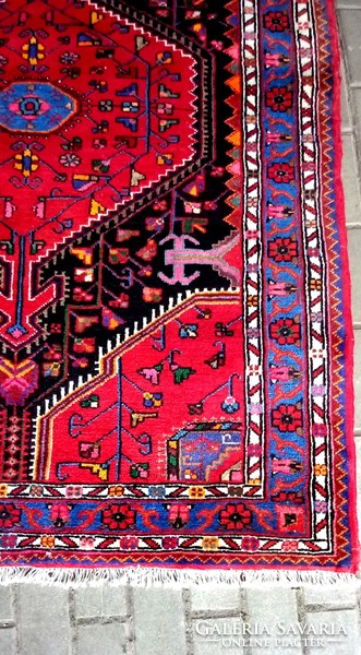 Hand-knotted Iranian Malayer carpet is negotiable