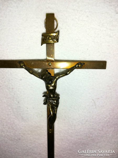 Old brass body, Catholic cross