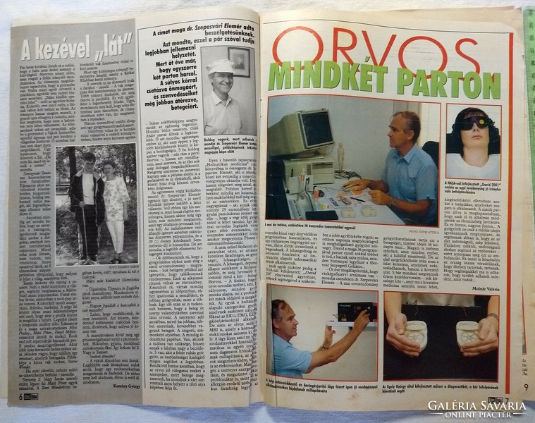 Capable newspaper magazine 1997/44 bridget fonda Szepesvár element val kilmer gozon gyula ványa péter