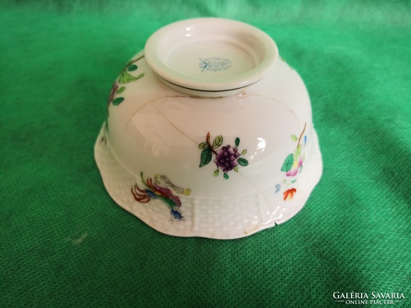 Antique Herend cup, papillon pattern
