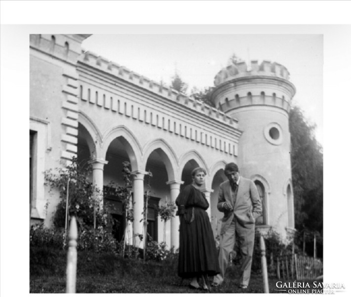 Ady endre and Berta Boncza at the Boncza Castle