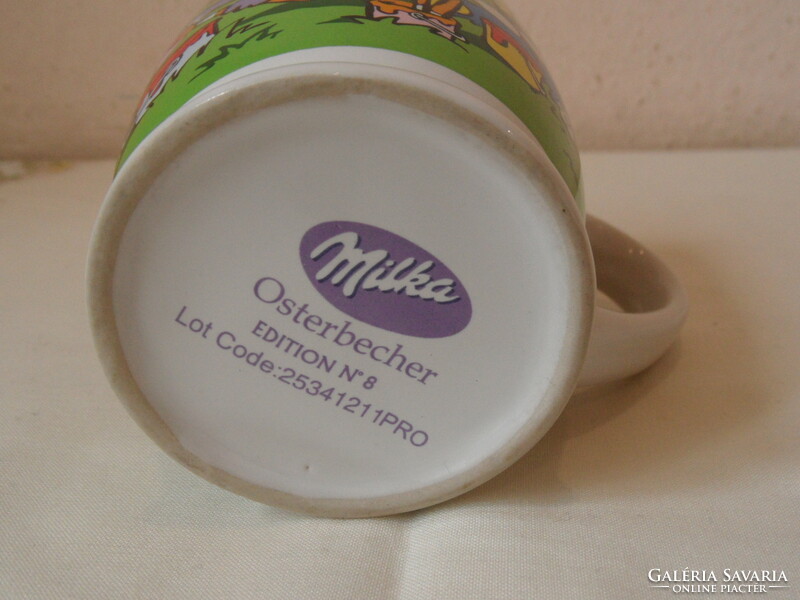 Milka porcelán csésze, bögre