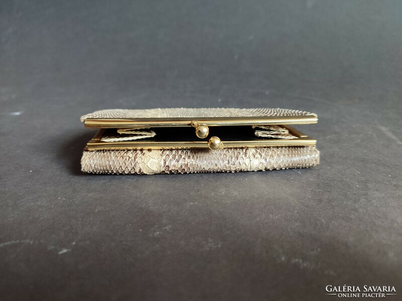 Antique snakeskin women's wallet - ep