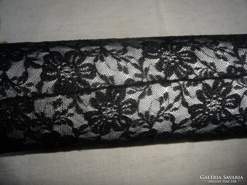 Black lace women's tights (m / l)