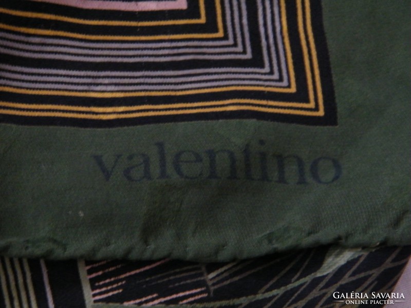 Vintage Valentino selyemkenő, selyemsál