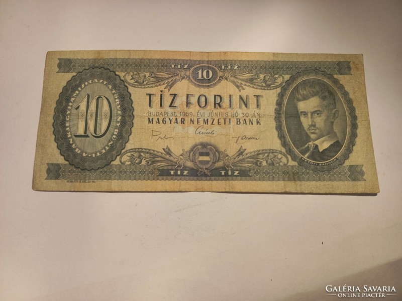 1969-es 10 Forint VF-