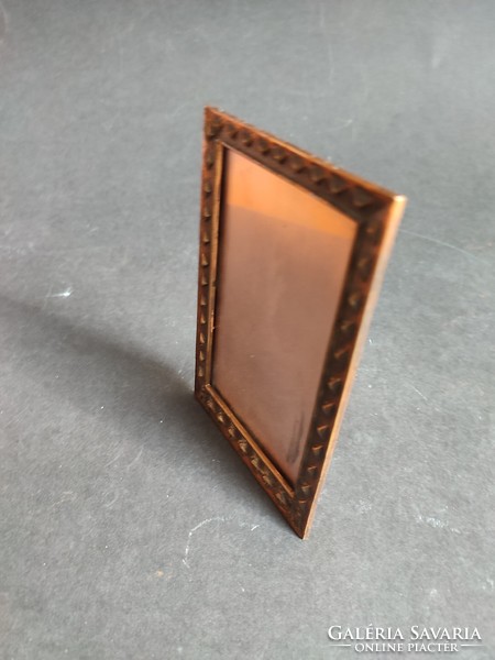 Old, retro craftsman copper picture frame - ep