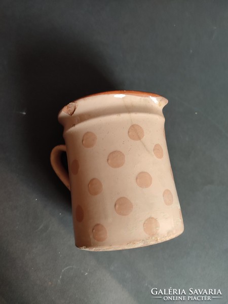 Dotted old folk ceramic jug - ep