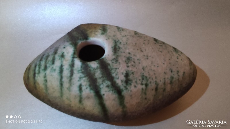 Mid-century Simó Ágoston ceramic stoneware vase