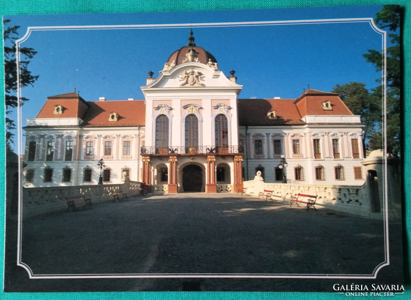Gödöllő King's Castle, postage-paid postcard