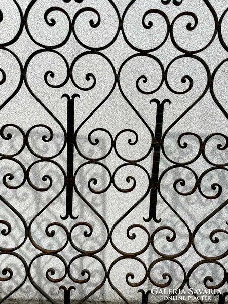 2 retro wrought iron room dividers, plant stand, flower stand, iron, metal screen