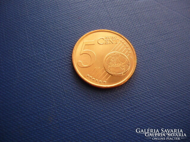 Portugal 5 euro cents 2011 unc! Rare!