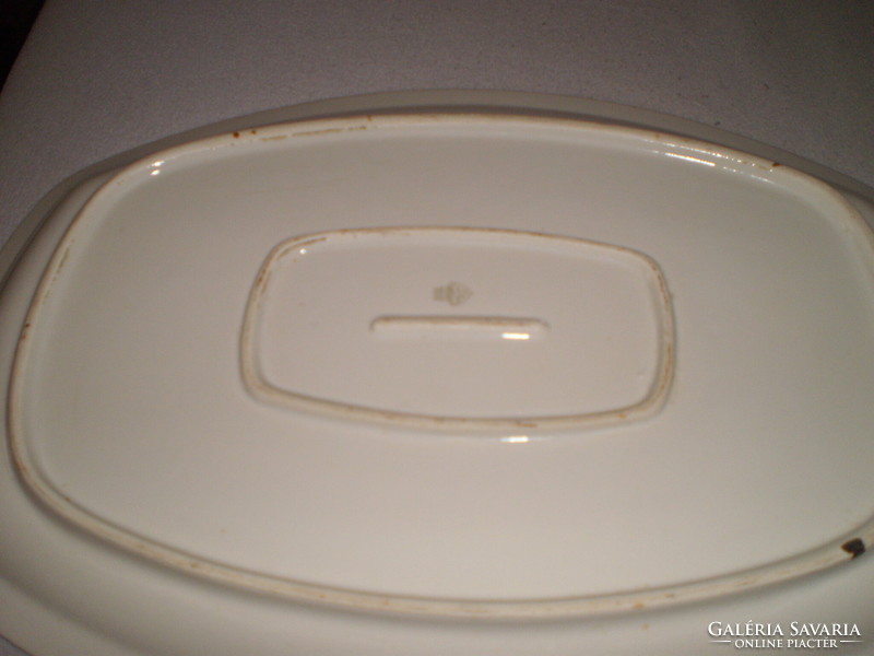 Antique Zsolnay steak dish tray