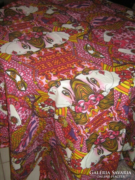 Beautiful Pakistani huge bedspread in a special vintage style