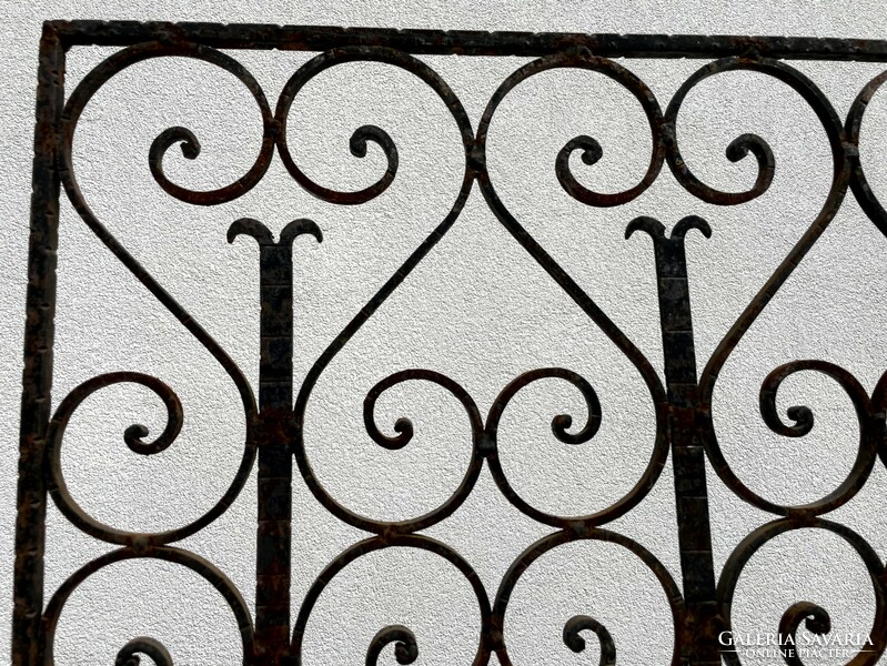 2 retro wrought iron room dividers, plant stand, flower stand, iron, metal screen