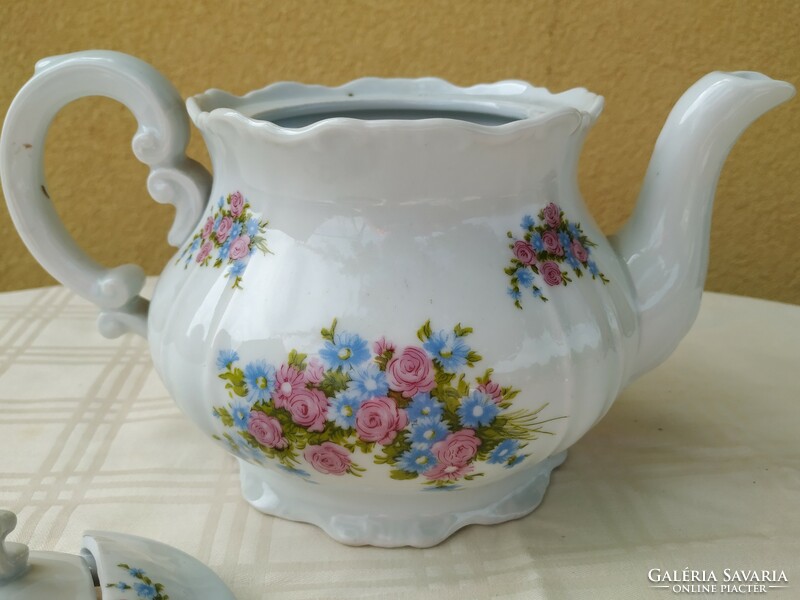 Zsolnay porcelain teapot for sale as a replacement for a tea set!