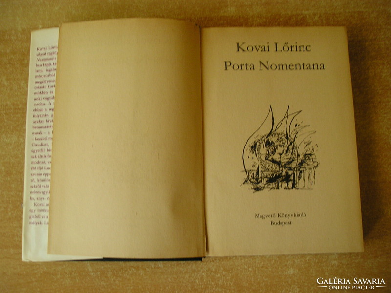 Könyv: Cézárok kertje és Porta Nomentana - 2 db. együtt