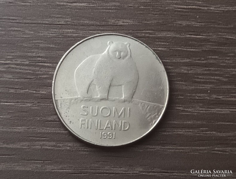 50 pennia,Finnország 1991