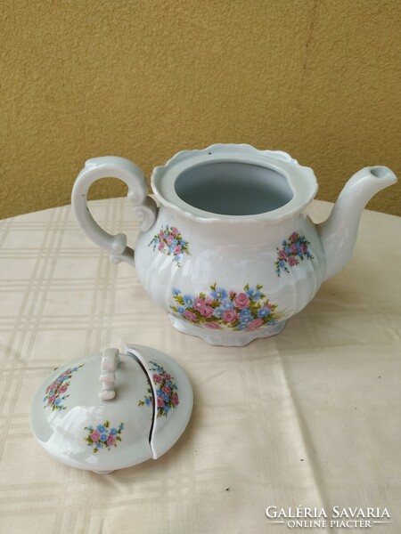 Zsolnay porcelain teapot for sale as a replacement for a tea set!
