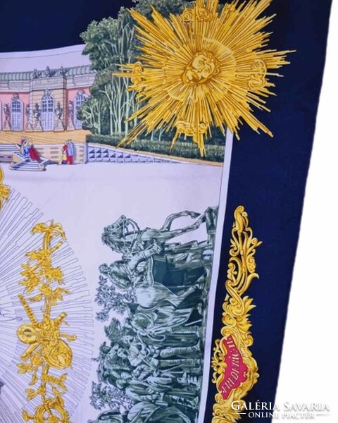 Hermes Paris silk scarf 88x88 cm. (4323)