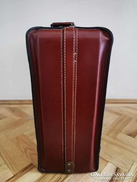 Franzen aktatáska/koffer számzárral | Top Grain Leather | 46*38*17 cm | Vintage