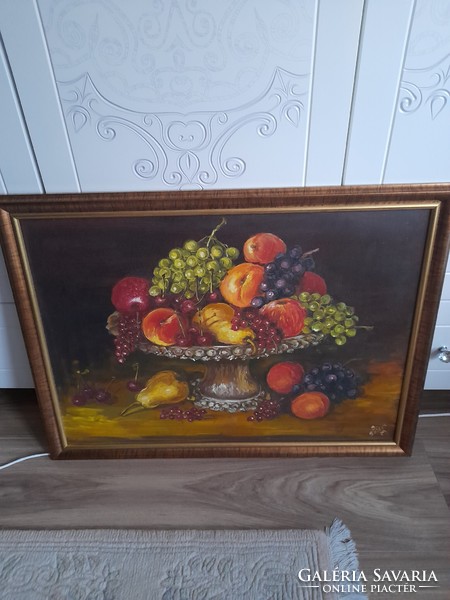 Somló sieve margit fruit still life