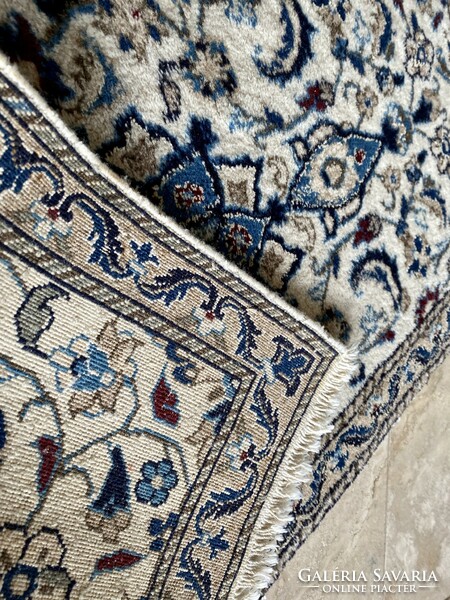 Iran nain Persian carpet 114x55 cm