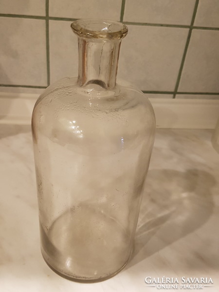 Old pharmacy bottle 1 liter